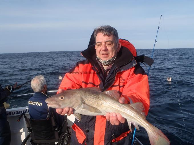 4 lb 12 oz Cod by Mick Grandy.