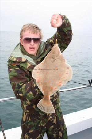 2 lb 4 oz Plaice by Steve Carrington