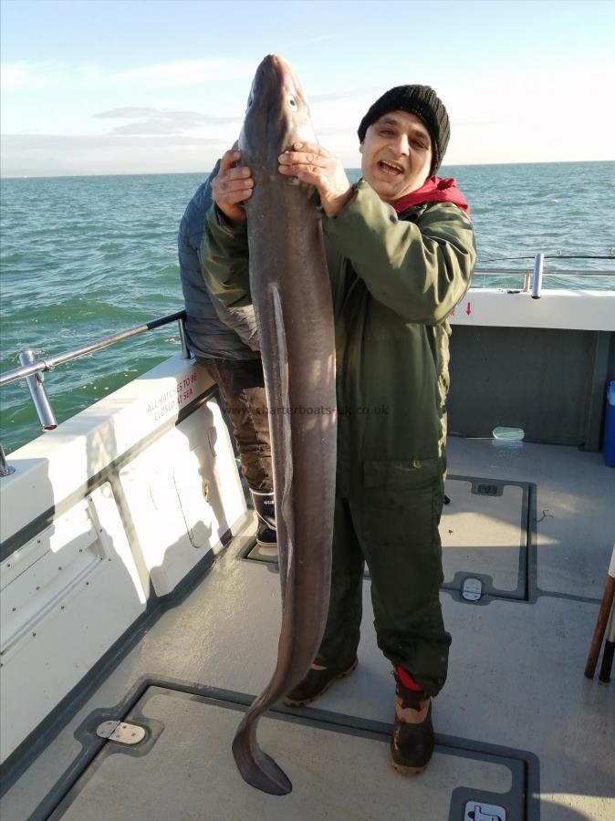 50 lb Conger Eel by Alex