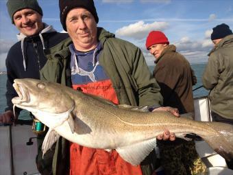 21 lb 9 oz Cod by Malcolm