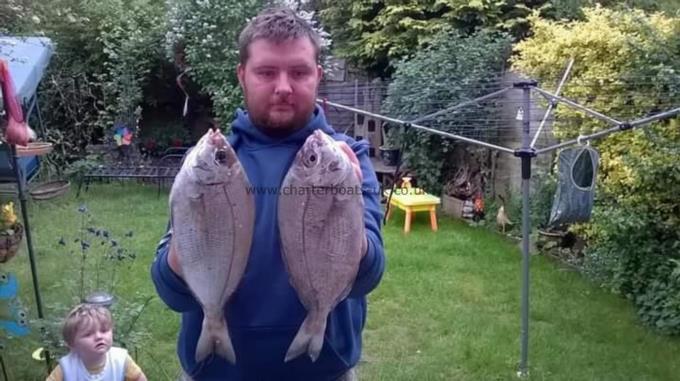 2 lb Black Sea Bream by Anthony