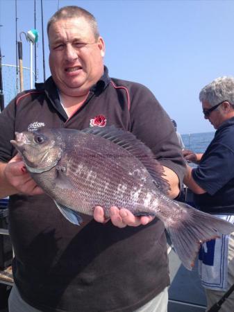 4 lb 4 oz Black Sea Bream by Phil Dolan