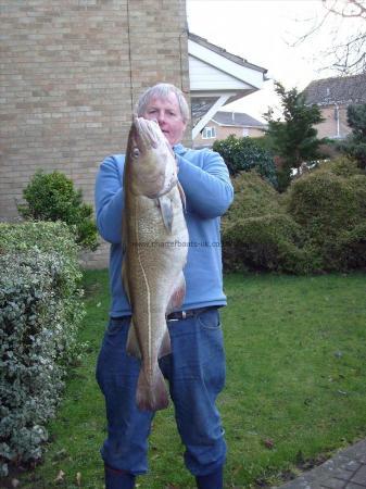 22 lb 10 oz Cod by Unknown