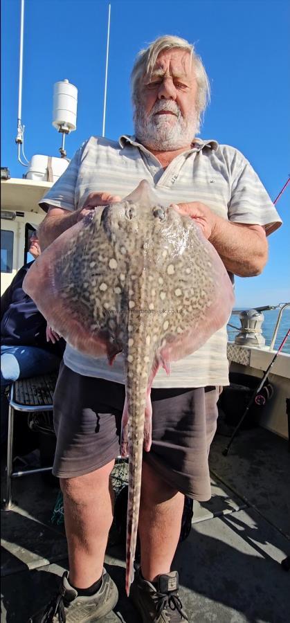 7 lb 4 oz Thornback Ray by Bob