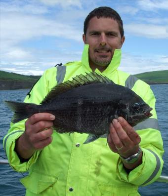 2 lb 14 oz Black Sea Bream by Lee Page