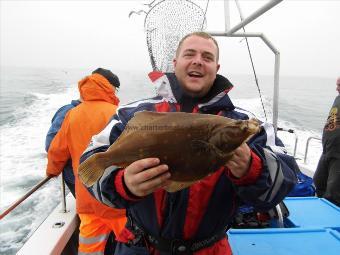 4 lb Plaice by lee smith