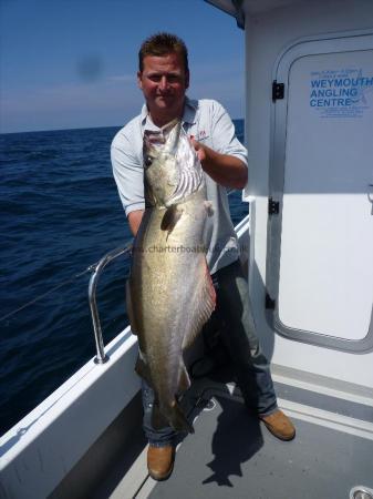 22 lb Pollock by Mike Elvy