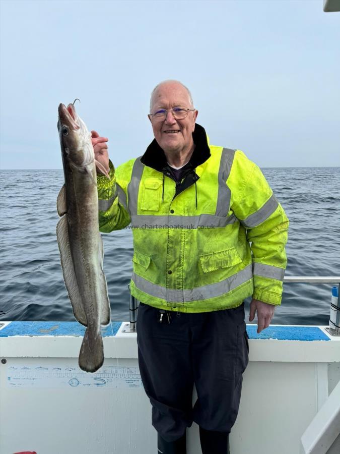4 lb 6 oz Ling by Pete.