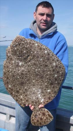 15 lb 8 oz Turbot by Unknown