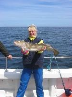 11 lb Cod by Anne Tindall from Scarborough.