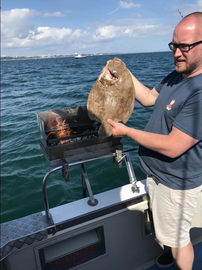 4 lb Brill by Matt ready to bbq the brill