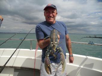 3 lb 3 oz Lobster by Merv Herbert