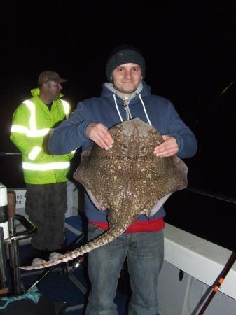14 lb 15 oz Thornback Ray by Unknown