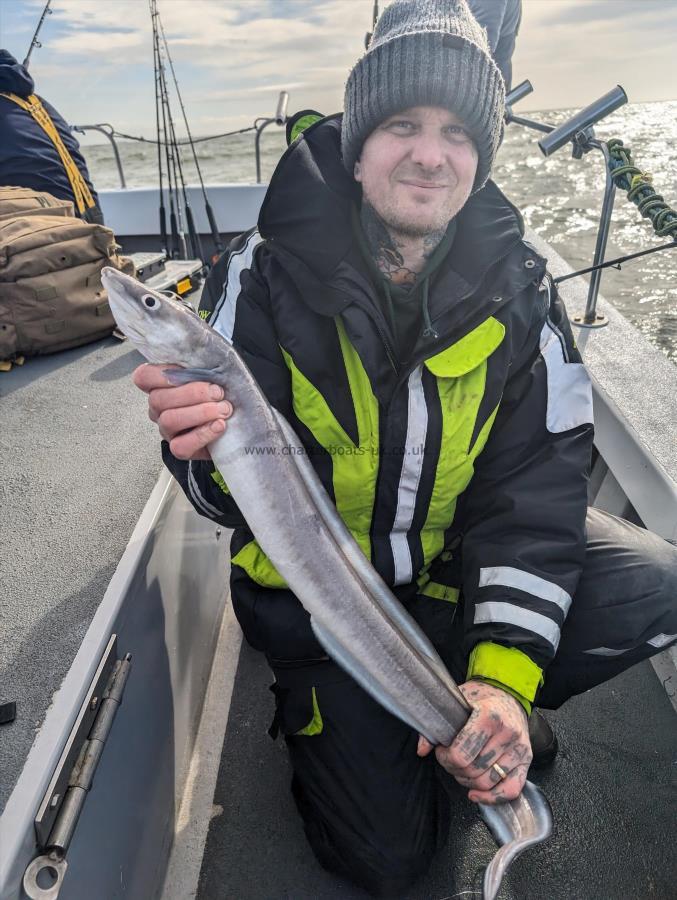 7 lb Conger Eel by Scott