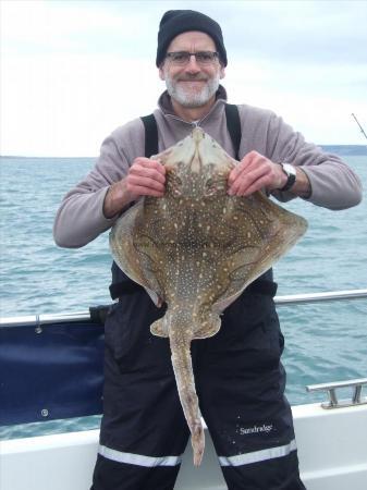 13 lb Undulate Ray by John Billett