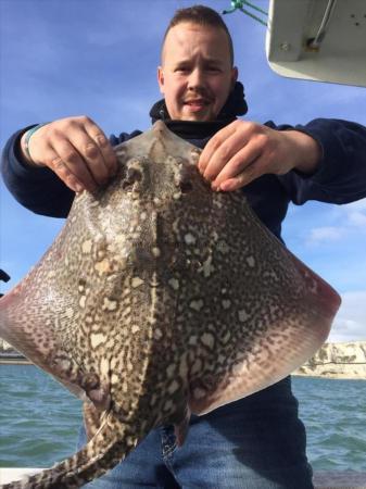 8 lb 1 oz Thornback Ray by Thomas Packman