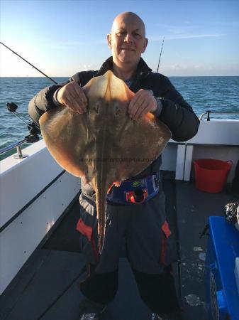 8 lb 10 oz Small-Eyed Ray by Unknown
