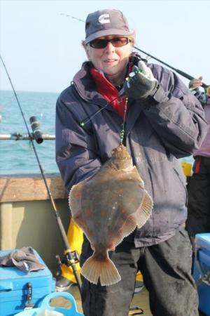 2 lb 10 oz Plaice by Unknown