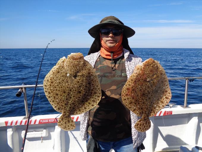 4 lb Turbot by Sid