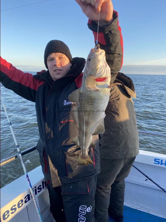 4 lb 3 oz Cod by Edgar.