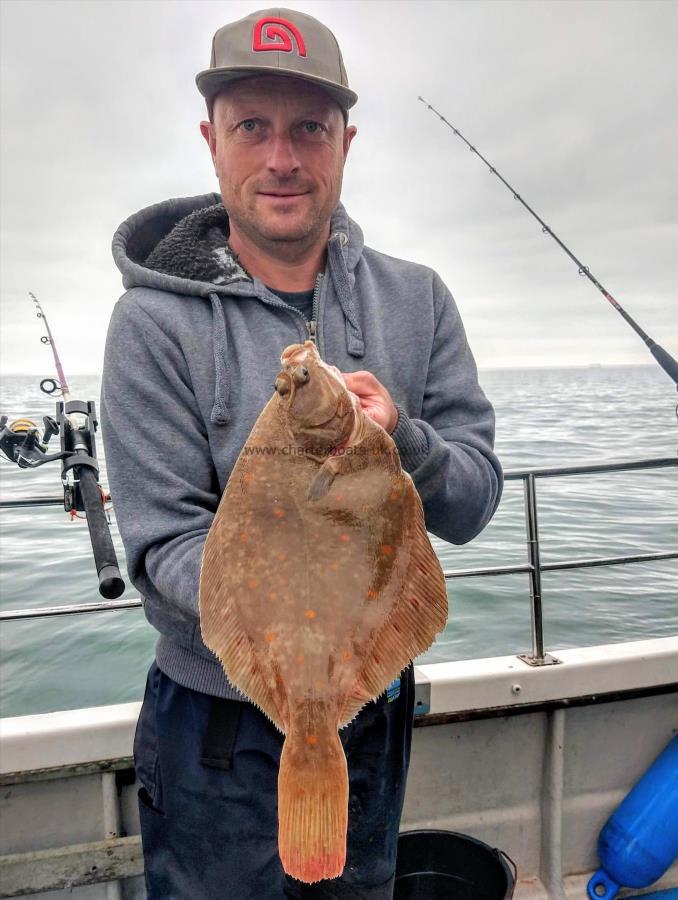 2 lb 10 oz Plaice by Nathan