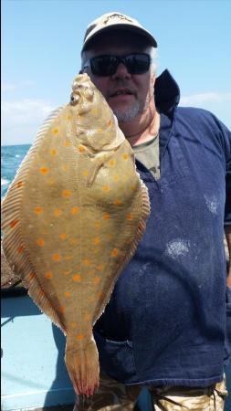 4 lb 1 oz Plaice by simon eastman