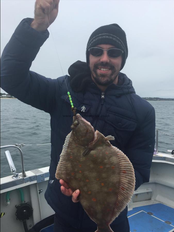 3 lb 5 oz Plaice by Ben