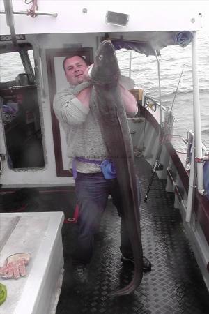 55 lb Conger Eel by Jeremy