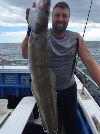 13 lb Ling by willow  with a good ling caught on HEIDI J 1st aug
