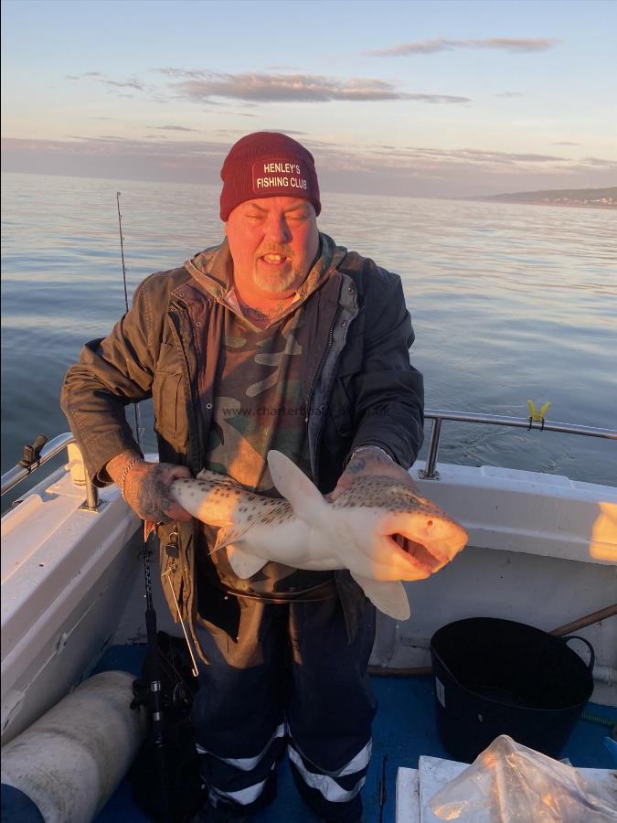 11 lb 7 oz Bull Huss by Keith
