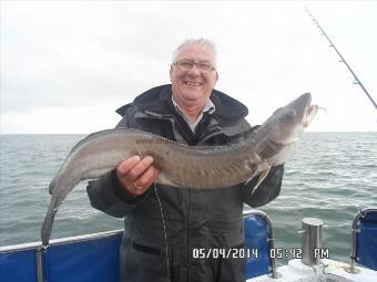 12 lb 1 oz Ling by Phil Lough, Derby,