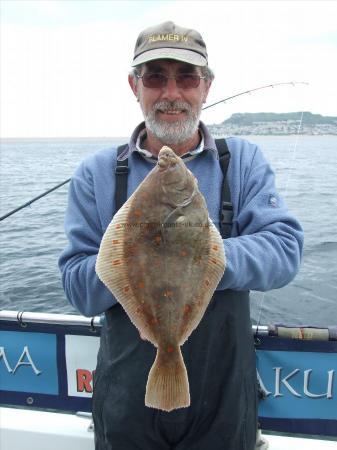 2 lb 10 oz Plaice by Kevin Clark