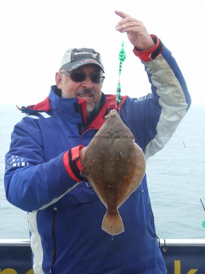 2 lb Plaice by Russell Latimer
