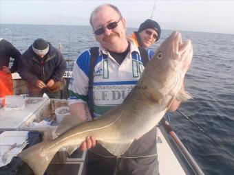 21 lb 9 oz Cod by Craig Gillings from Bradford.