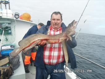 12 lb 8 oz Ling (Common) by Mekak, Poland