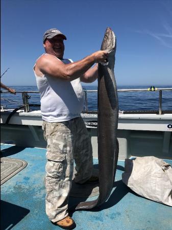 54 lb Conger Eel by Kevin McKie
