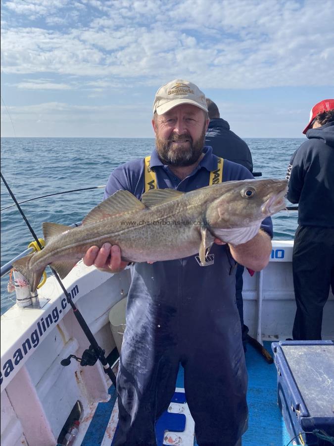 6 lb 11 oz Cod by Simon England.