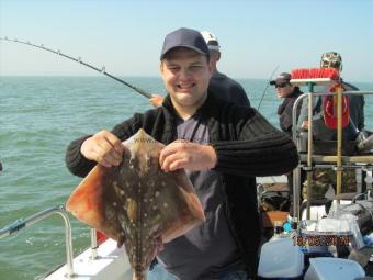 3 lb 5 oz Thornback Ray by Unknown