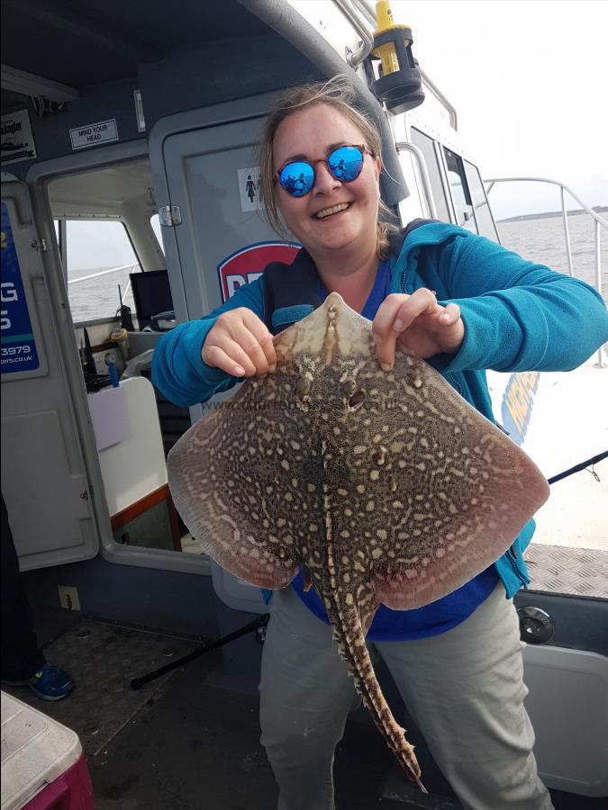 4 lb 5 oz Thornback Ray by Maggy