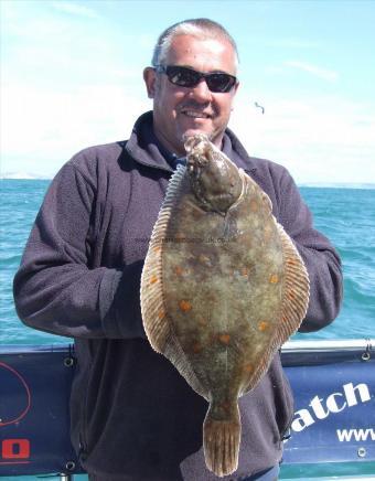 5 lb 8 oz Plaice by Graham Newell