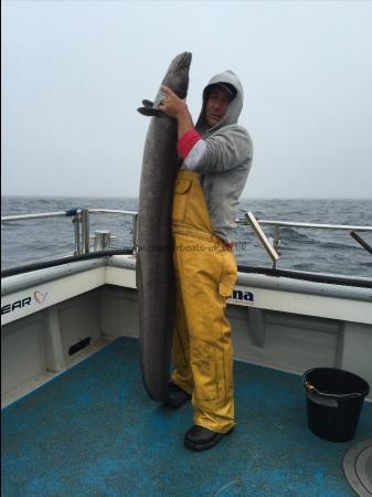 58 lb Conger Eel by Kevin McKie