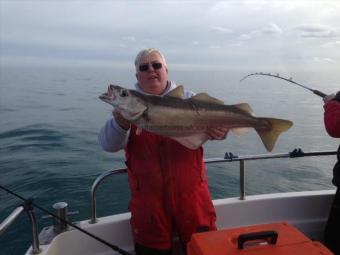 11 lb 10 oz Pollock by Roy Shipway