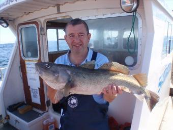 13 lb Cod by Mark Hendry from Grimsby.