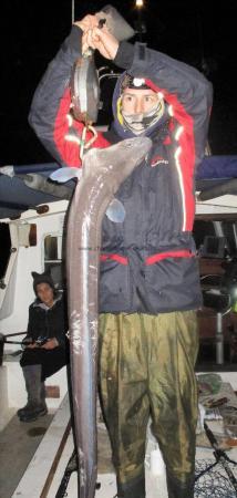 18 lb Conger Eel by Anthony Brown