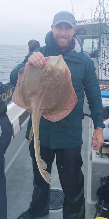 7 lb Small-Eyed Ray by Lee Warlow