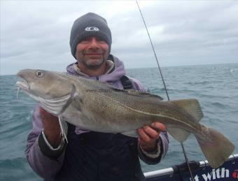 9 lb Cod by Rick Hawknis