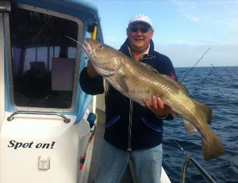 20 lb 2 oz Cod by Mark Wellington