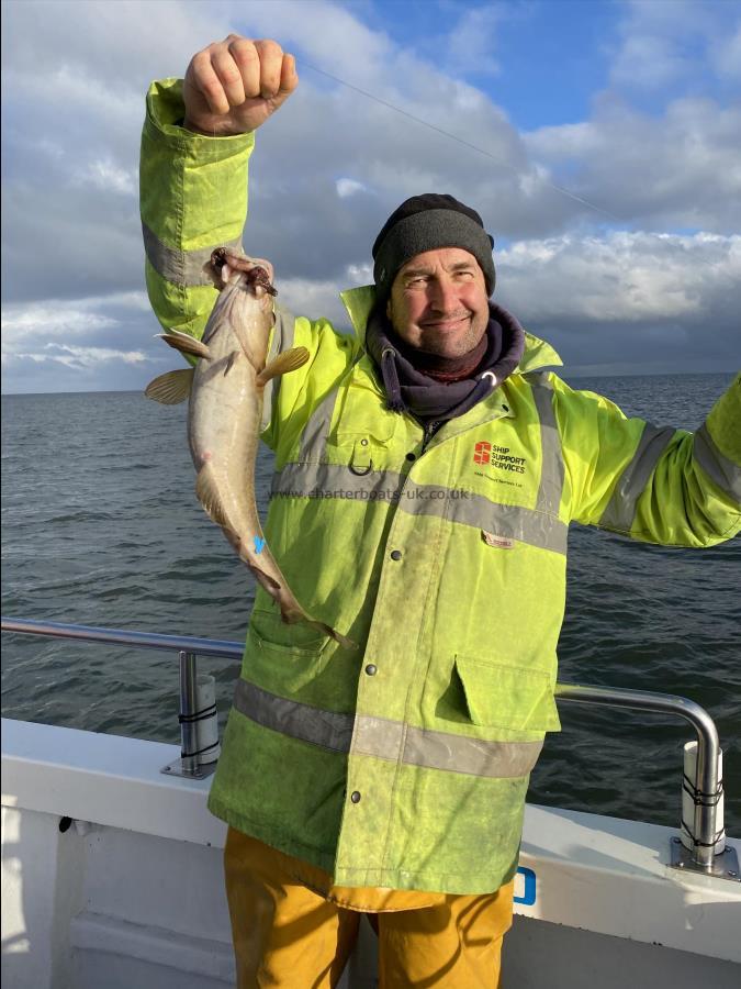 3 lb 8 oz Cod by Rich Ward  (Skipper)