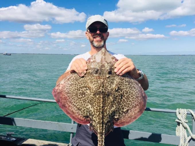 9 lb Thornback Ray by Unknown