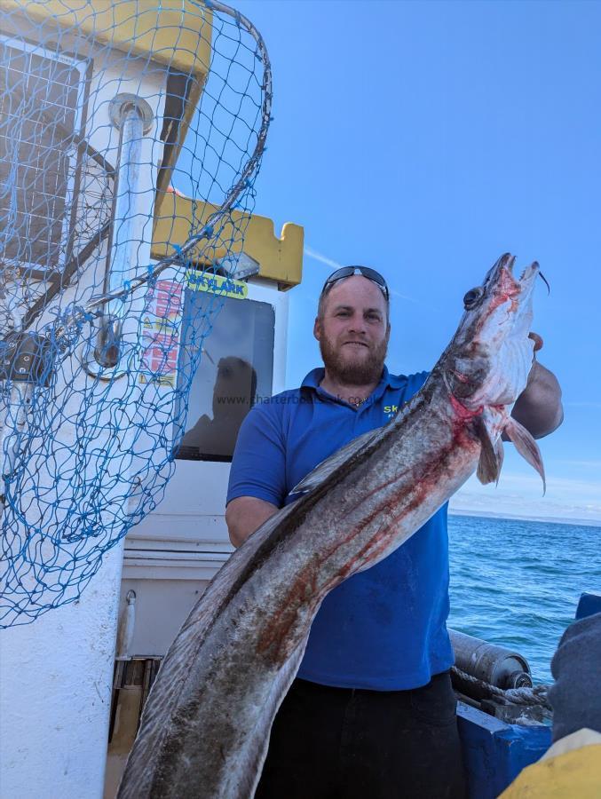 33 lb 1 oz Ling by Unknown